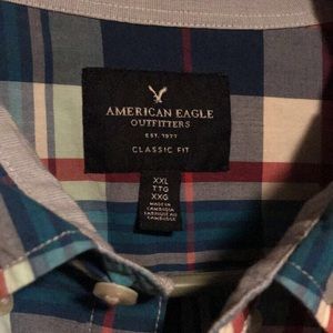 American Eagle plaid long sleeve